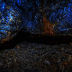 Reflet bleu tunnel du Bassin Bleu - Bazaltik Réunion